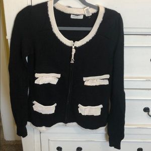 Anthropologie full zipper cardigan
